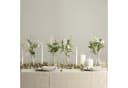 UYUNI Lighting LED-Kerze Echtwachs-Stumpenkerze Breit Nordic White Bild 1