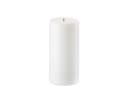 UYUNI Lighting LED-Kerze Echtwachs-Stumpenkerze Breit Nordic White Bild 2