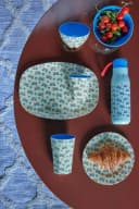 Rice Melamin Teller Strand Design Rund 25cm Bild 1