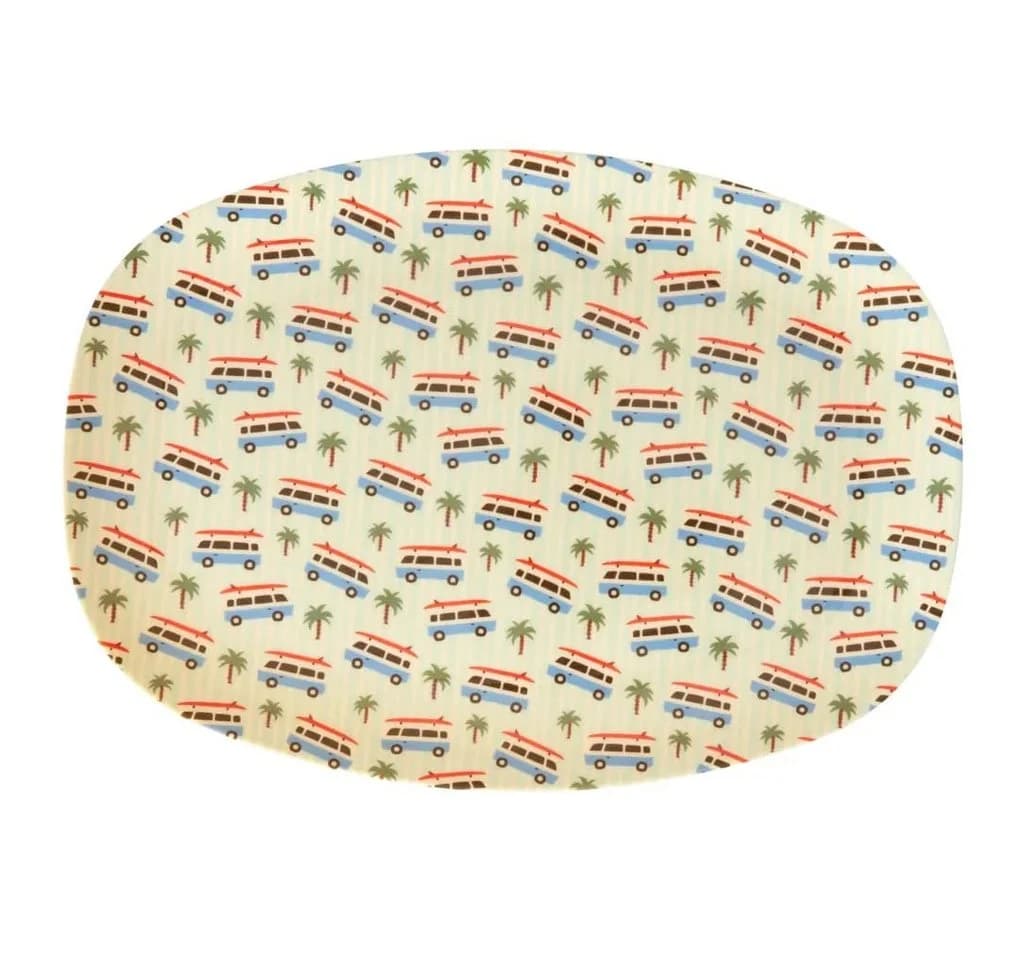 Rice Melamin Teller Strand Design Rund 25cm - Bild 2