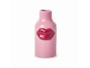 Rice Tischvase Keramik Klein Pink mit Kussmund-Print Bild 2