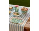rice Melamin Tablett Oval Snackteller Beige Bild 1