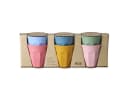 rice Melaminbecher Set 6-teilig „All You Need is Love“ Bunt Bild 2