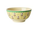 rice Müslischüssel Melamin Snoopy Motiv Gelb Bild 2