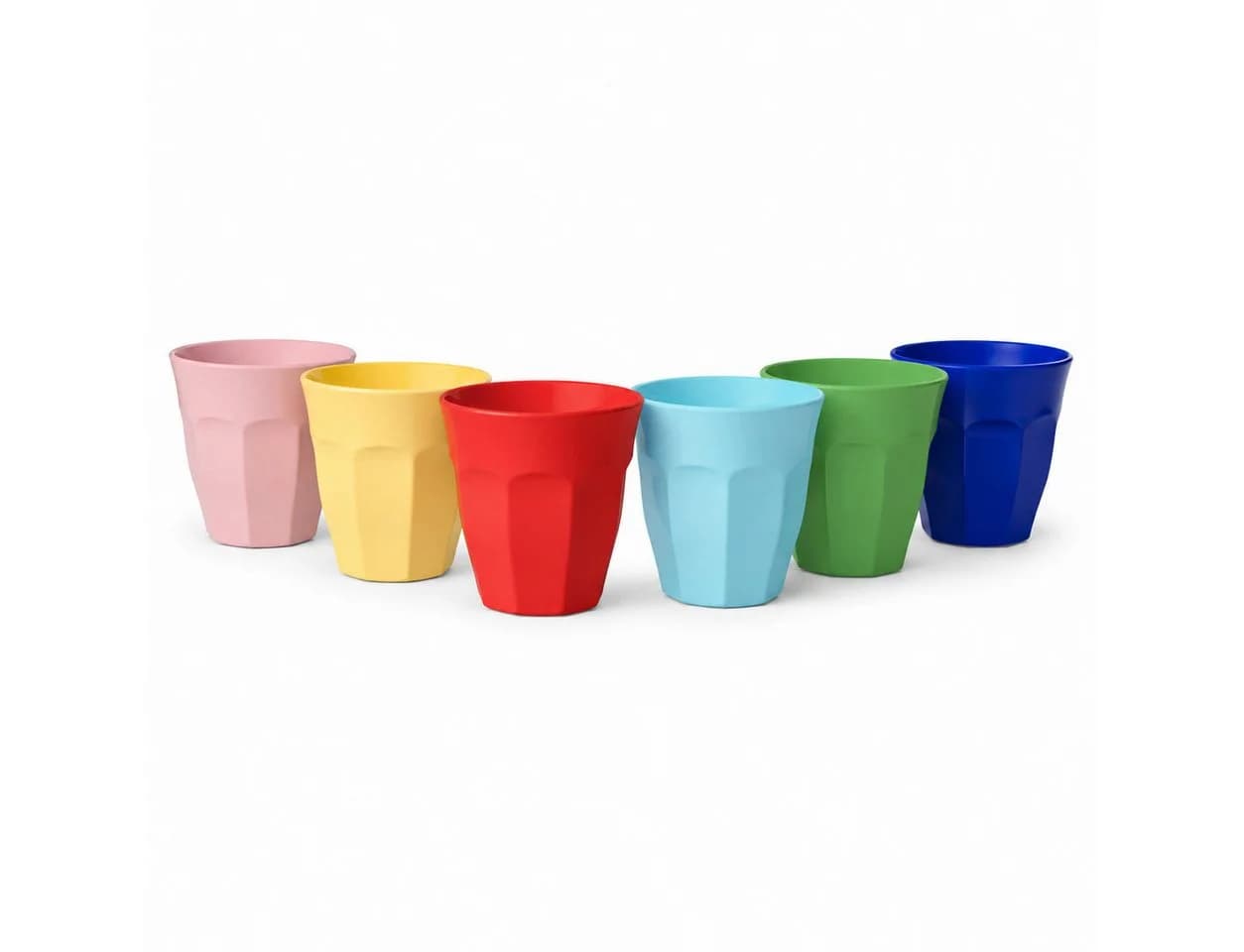 rice Melamin Becher Set 6-tlg. Bunt Robust - Bild 2