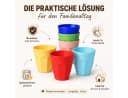 rice Melamin Becher Set 6-tlg. Bunt Robust Bild 5