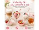 RICE Teelöffel 6er Set Melamin Herz Print Bunt Bild 1