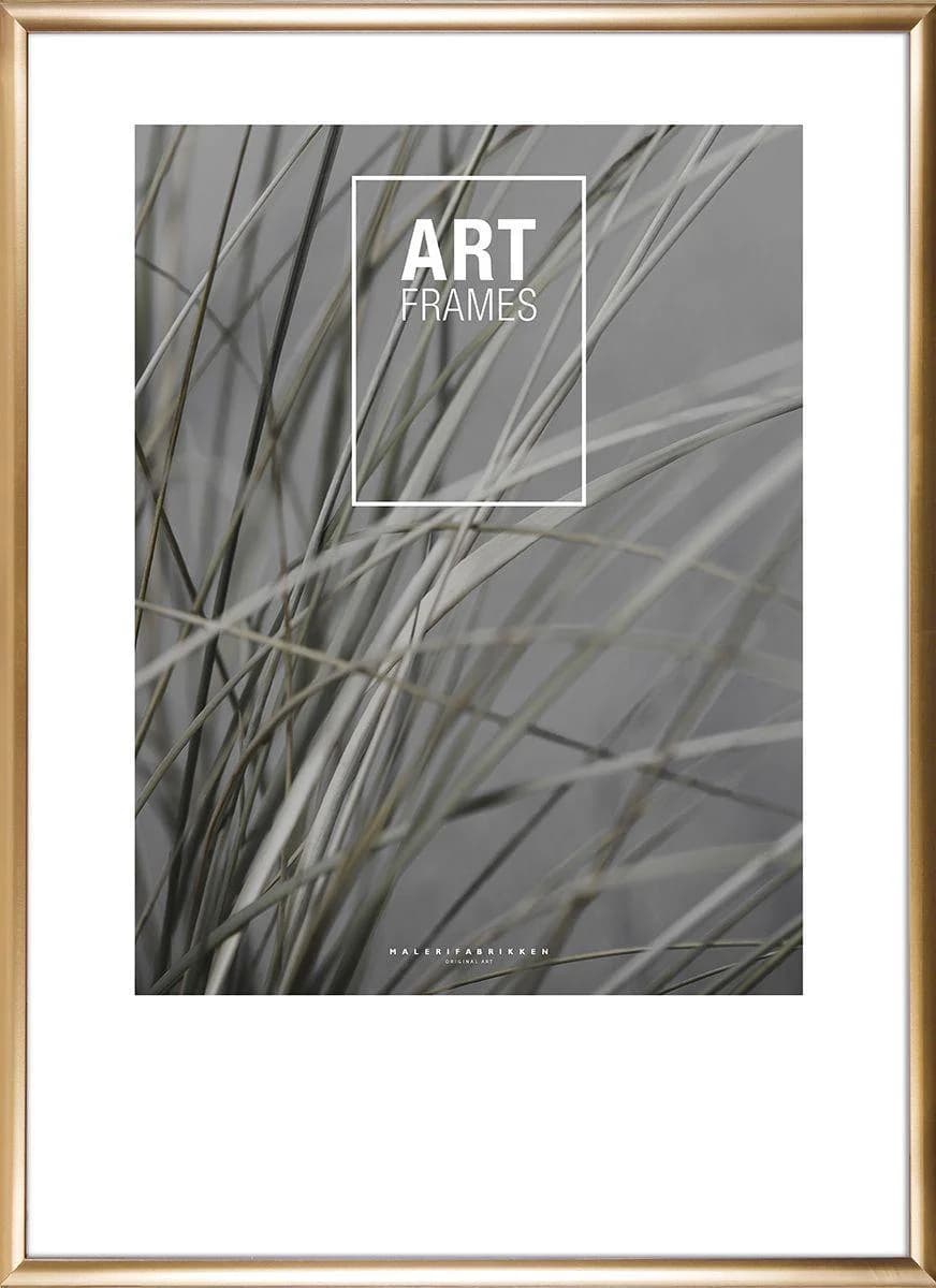 Wechselrahmen Gold Aluminium Acrylglas