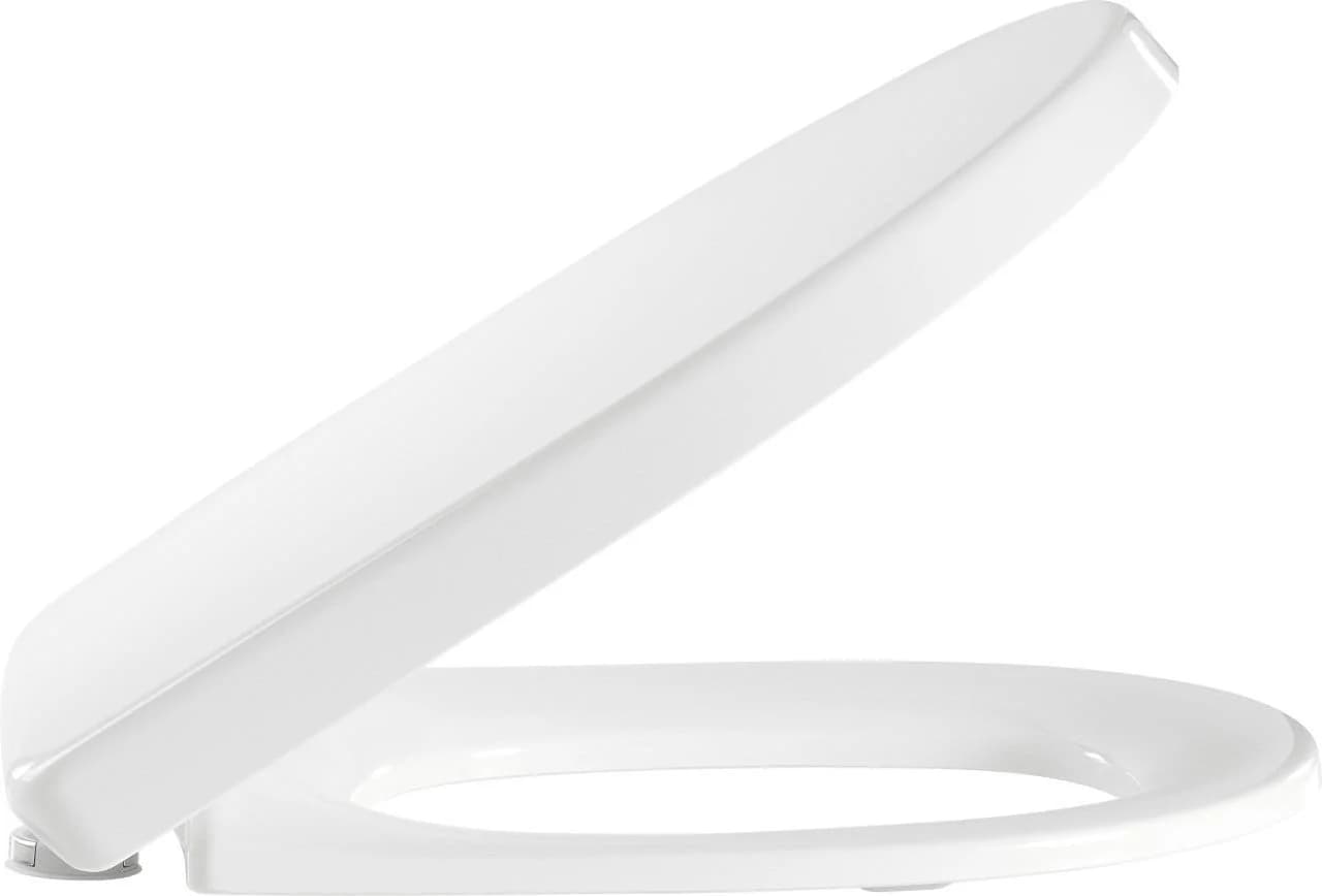Pressalit WC-Sitz D-Style Duroplast Weiß mit Absenkautomatik