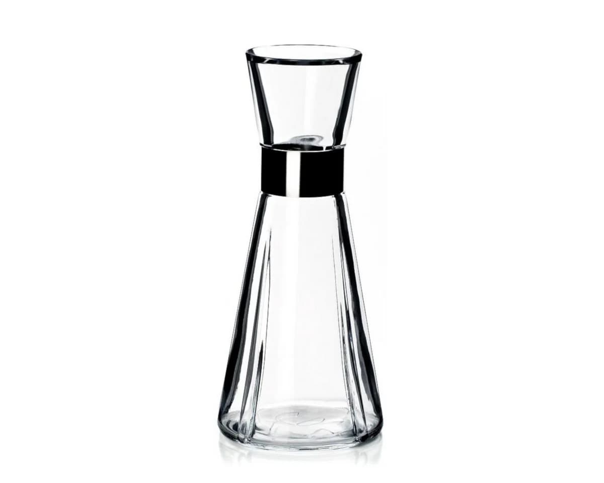 Rosendahl Wasserkaraffe GRAND CRU 0,9L Glas Edelstahl - Bild 2