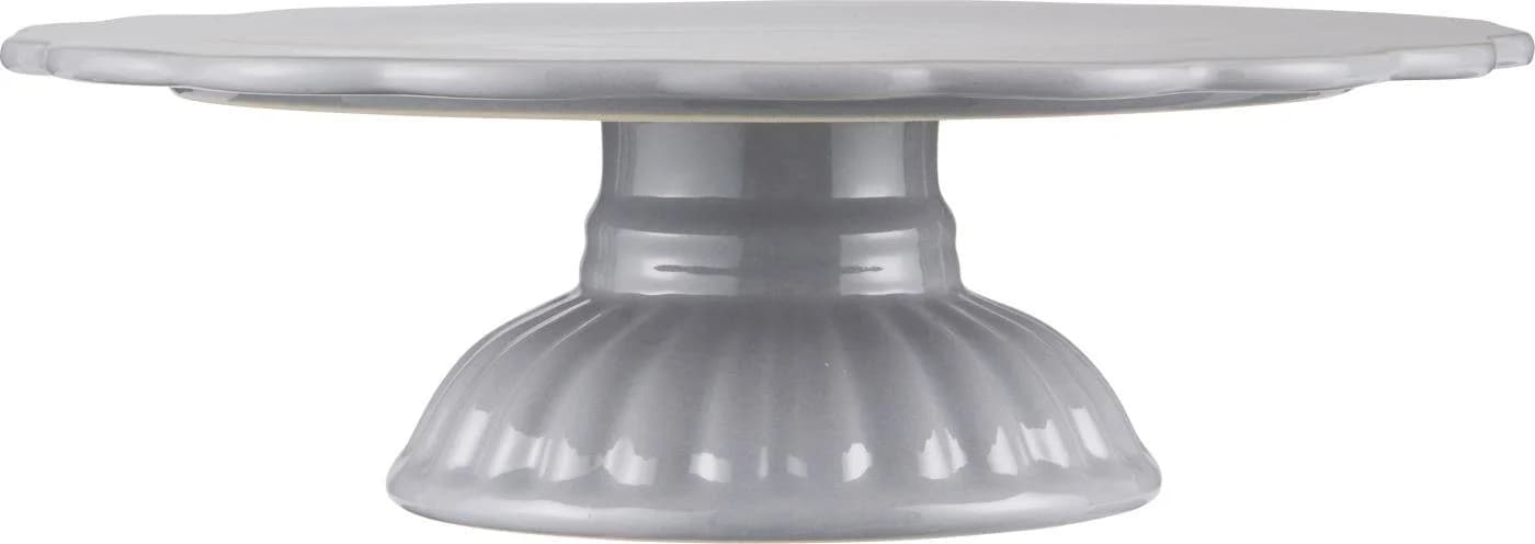 Ib Laursen Tortenplatte Mynte French Grey Steingut - Bild 2