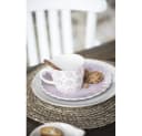 Ib Laursen Tischset Rund Dunkel-Natur Jute Bild 1