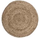 Ib Laursen Tischset Rund Dunkel-Natur Jute Bild 2