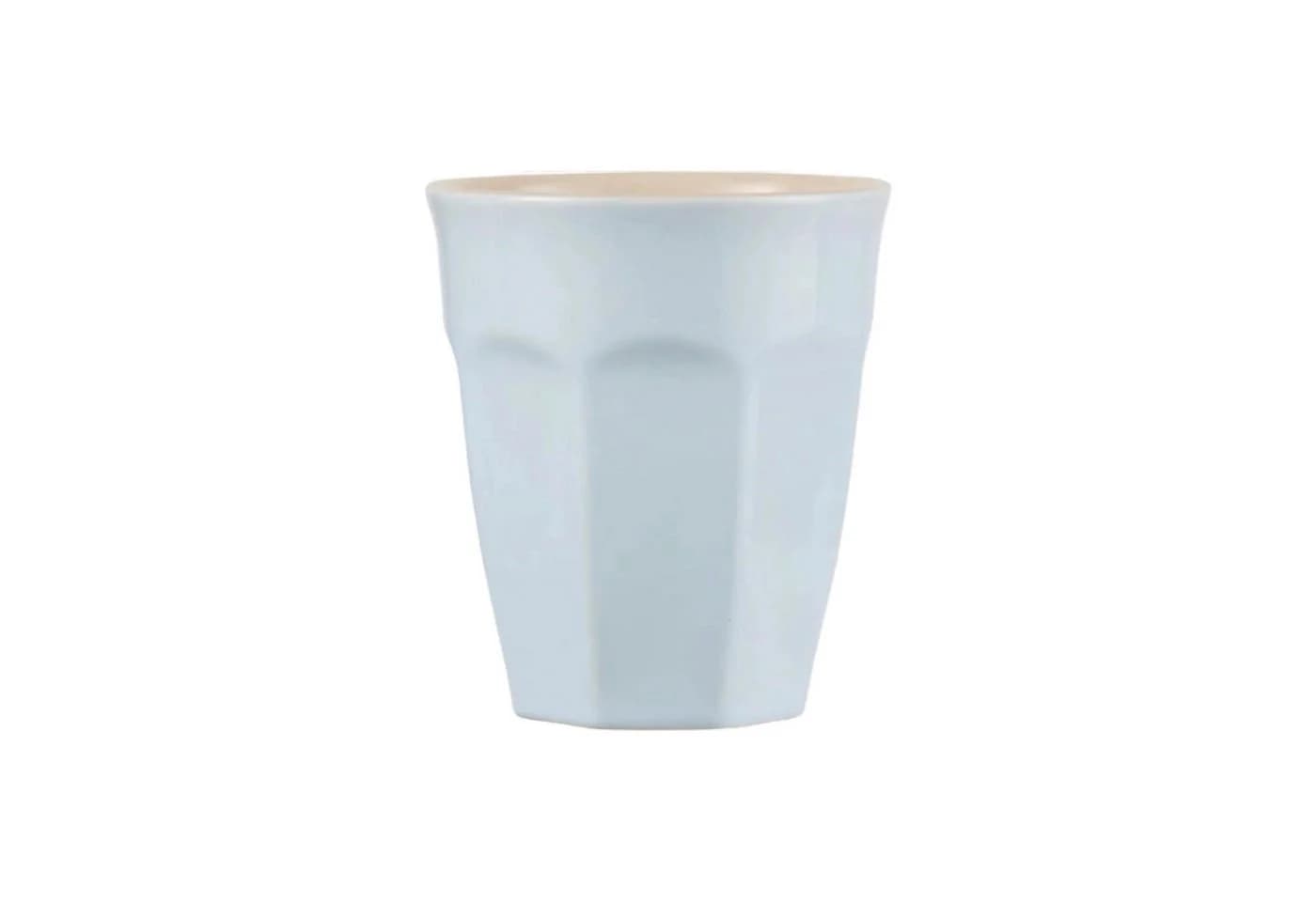 Ib Laursen Café Latte Becher Mynte® Stillwater Hellblau Steingut - Bild 2