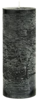 Ib Laursen Rustic-Kerze Stumpenkerze Schwarz Rustikal Bild 2