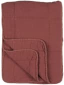 Ib Laursen Quilt Decke Faded Rose Rot 180x130cm Bild 2