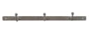Ib Laursen Hakenleiste Grau 3er Wandhaken Metall Bild 2