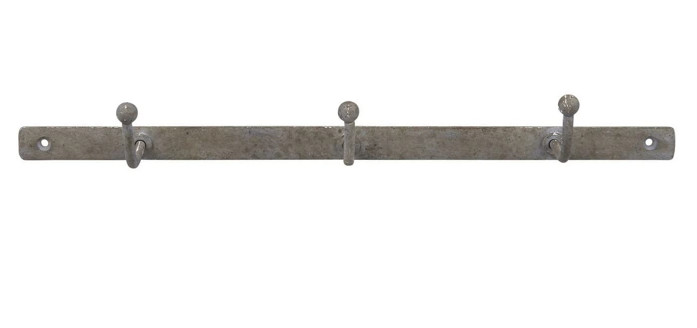 Ib Laursen Hakenleiste Grau 3er Wandhaken Metall - Bild 2