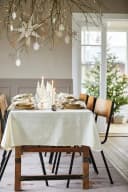 Ib Laursen Tischdecke LEINEN Butter Cream 250x150cm Bild 5