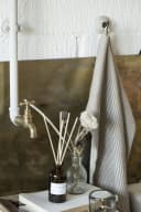 Ib Laursen Wandhaken Keramik Creme Messing Bild 3