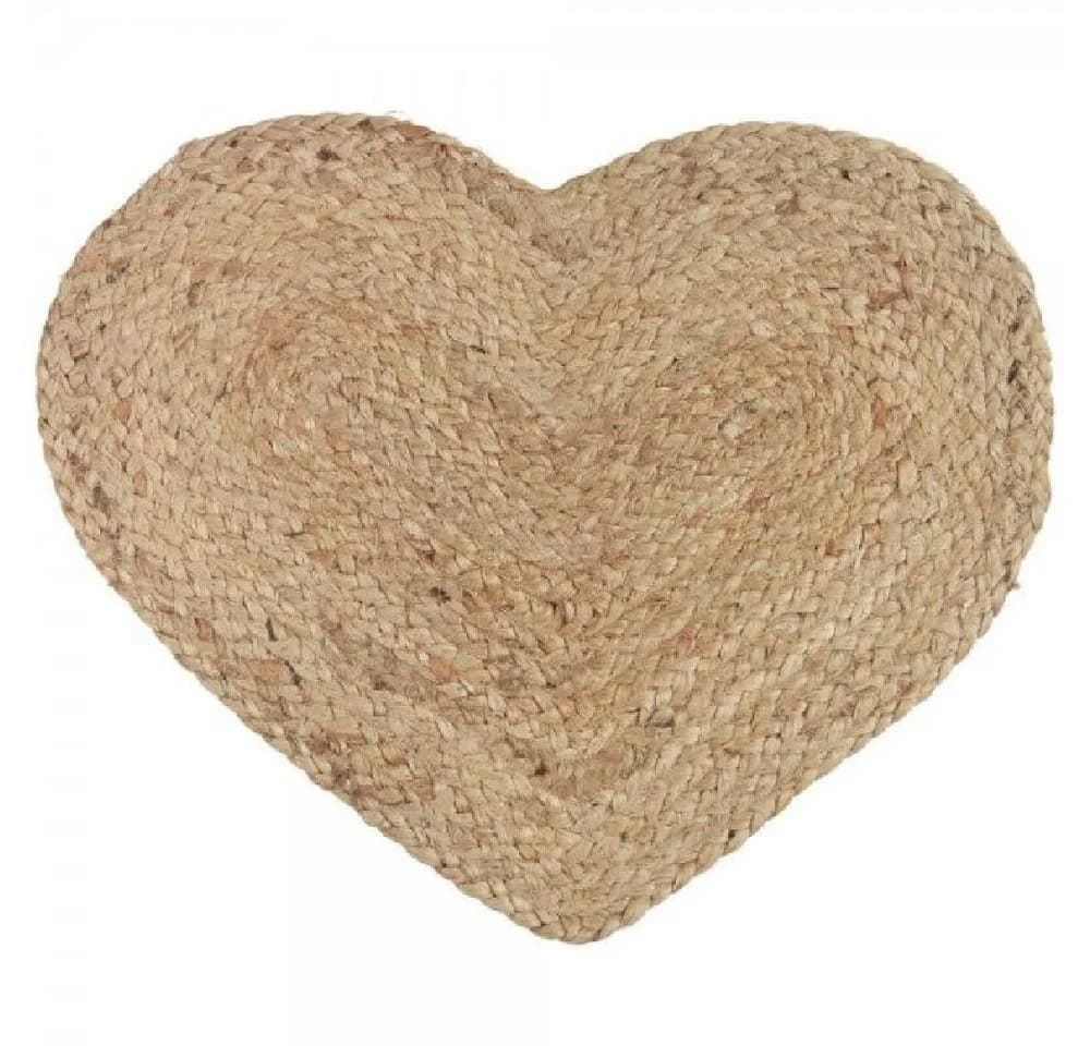 Ib Laursen Platzset Herz Jute - Bild 2