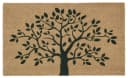 Ib Laursen Fußmatte Türmatte Baum-Motiv Naturfarben Bild 2