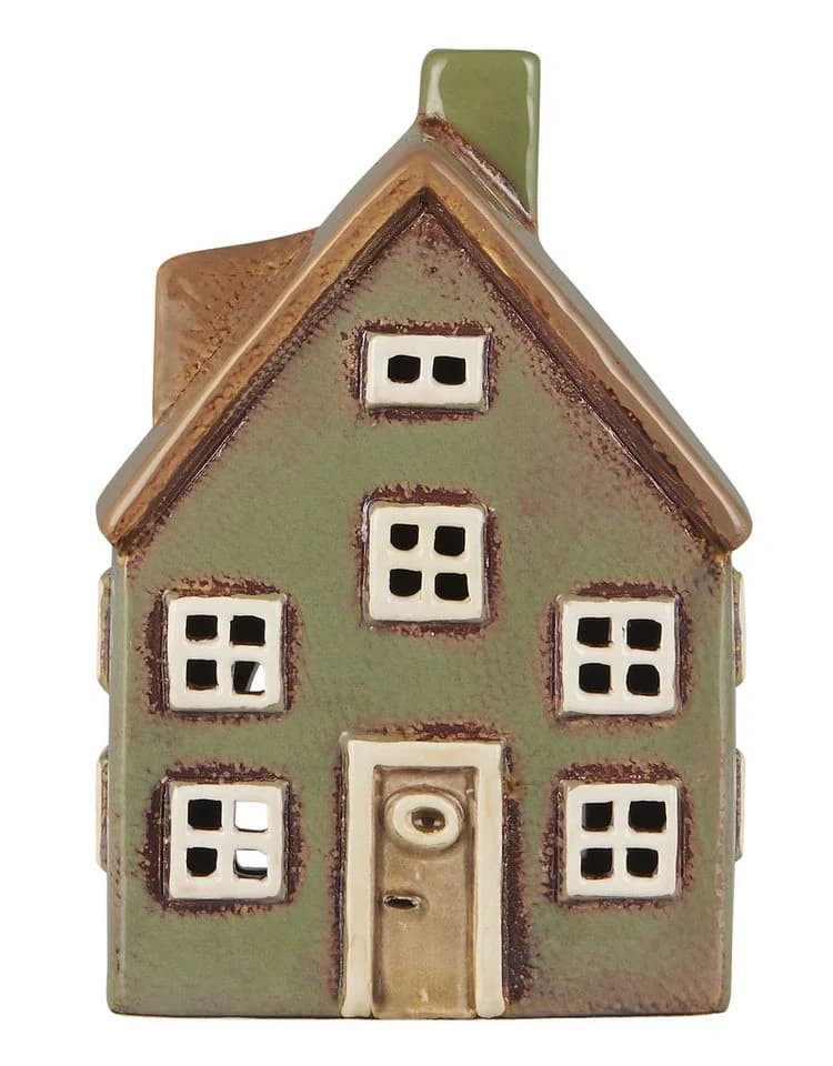 Ib Laursen Teelichthaus Nyhavn Kerzenhalter Braun - Bild 2