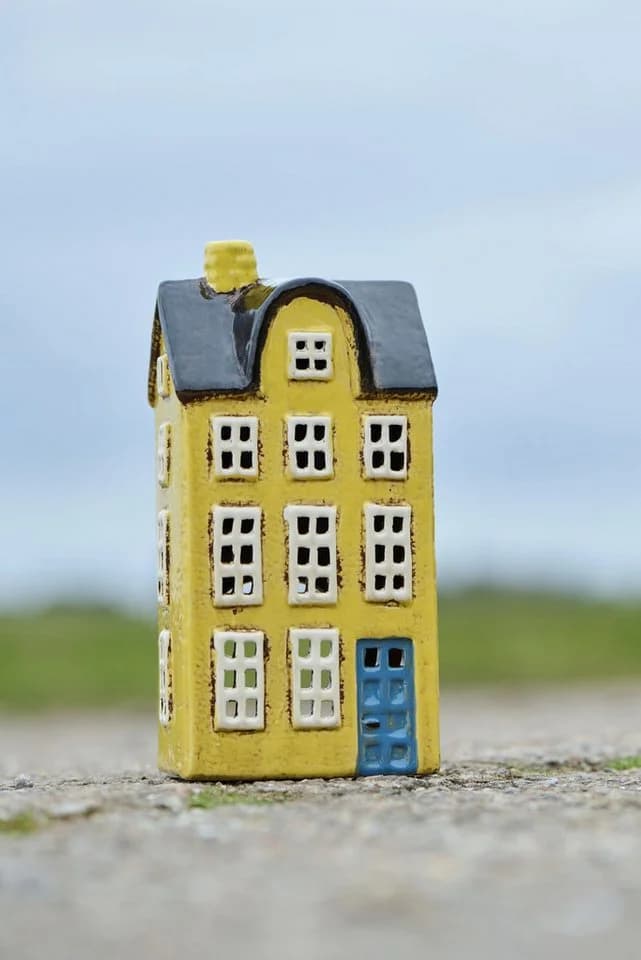 Ib Laursen Teelichthaus Nyhavn Gelb Keramik