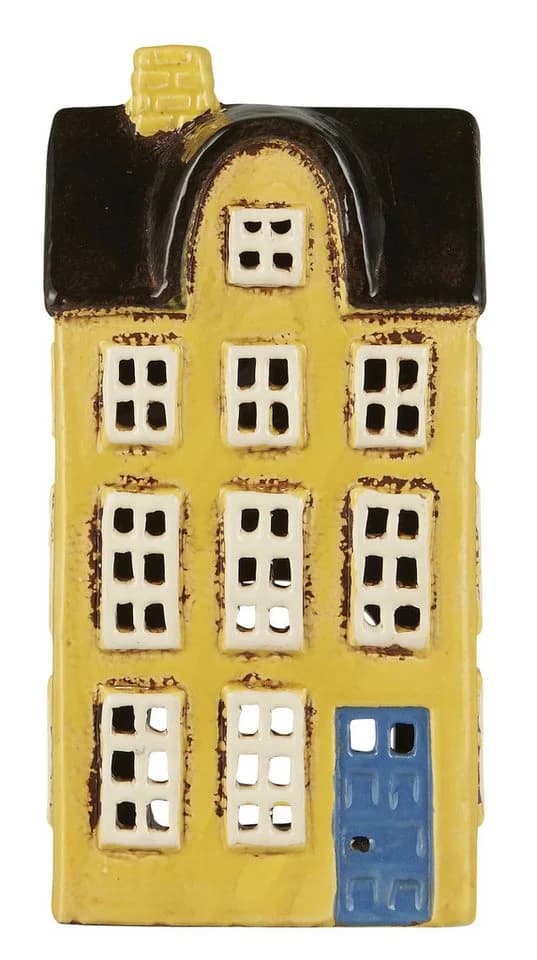 Ib Laursen Teelichthaus Nyhavn Gelb Keramik - Bild 2