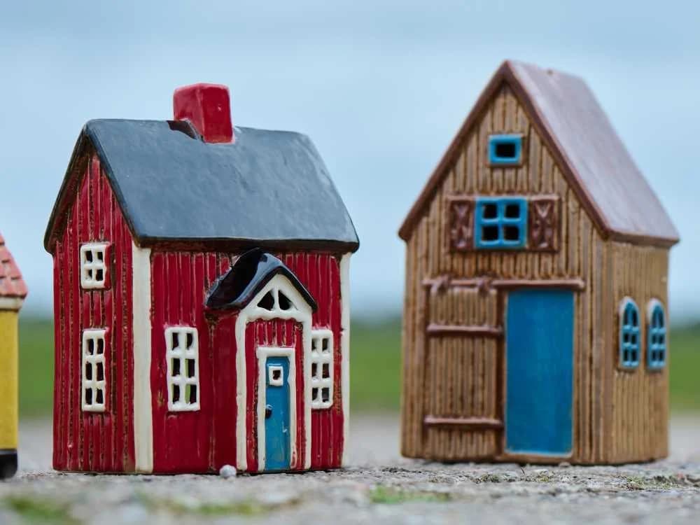 Ib Laursen Teelichthalter Visby Keramik Rot Braun Cremefarben Blau - Bild 3