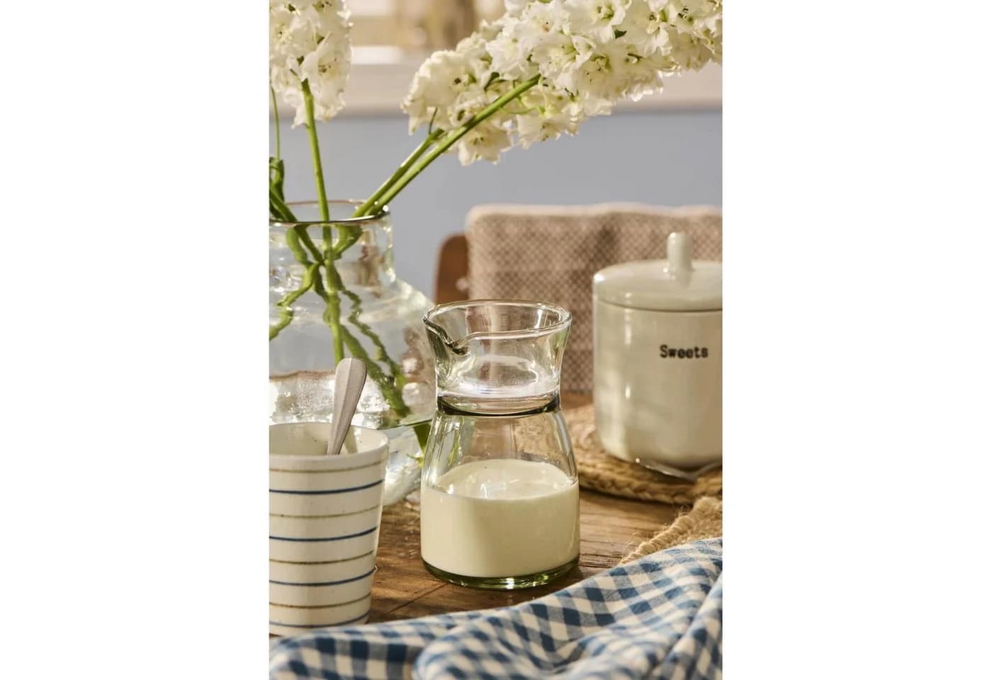 Ib Laursen Milchkännchen Glas ohne Henkel Transparent