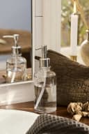 Ib Laursen Seifenspender - Klares Glas mit Silberfarbener Pumpe Bild 1