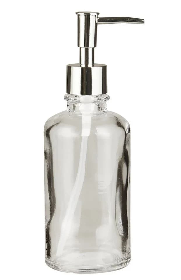 Ib Laursen Seifenspender - Klares Glas mit Silberfarbener Pumpe - Bild 2