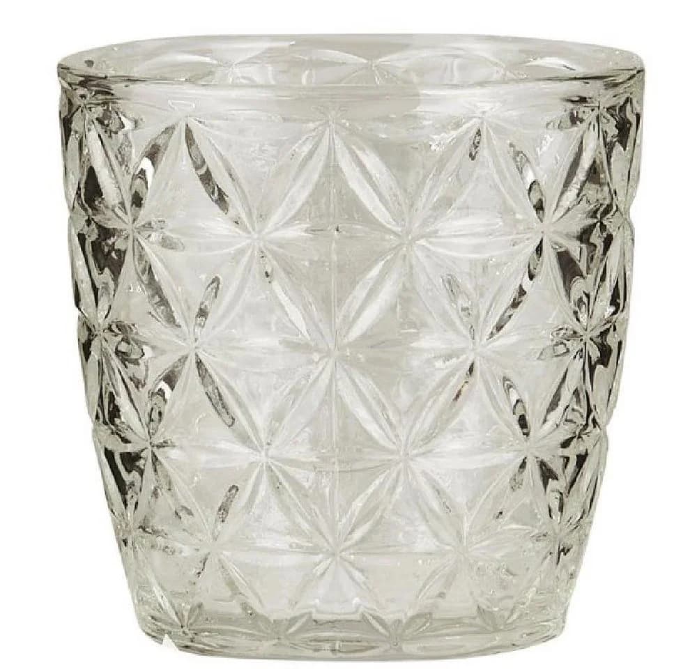 Ib Laursen Kerzenhalter Teelichthalter Gemustert Glas - Bild 2