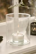 Ib Laursen Kerzenhalter Glas 11x9,5 cm Bild 1