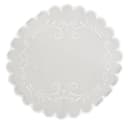Ib Laursen Stoffserviette Rund 30cm mit Stickereien Baumwolle Bild 2