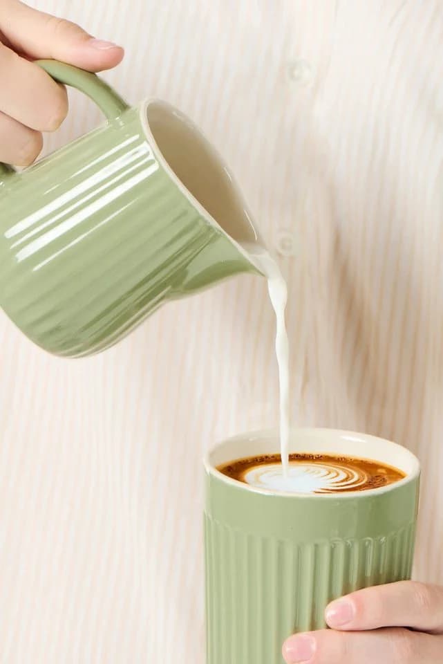 Ib Laursen Milchkännchen Mynte® Wasabi 200 ml Steingut