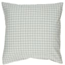 Ib Laursen Kissenbezug 50x50cm Hellblau Karos Baumwolle Bild 2