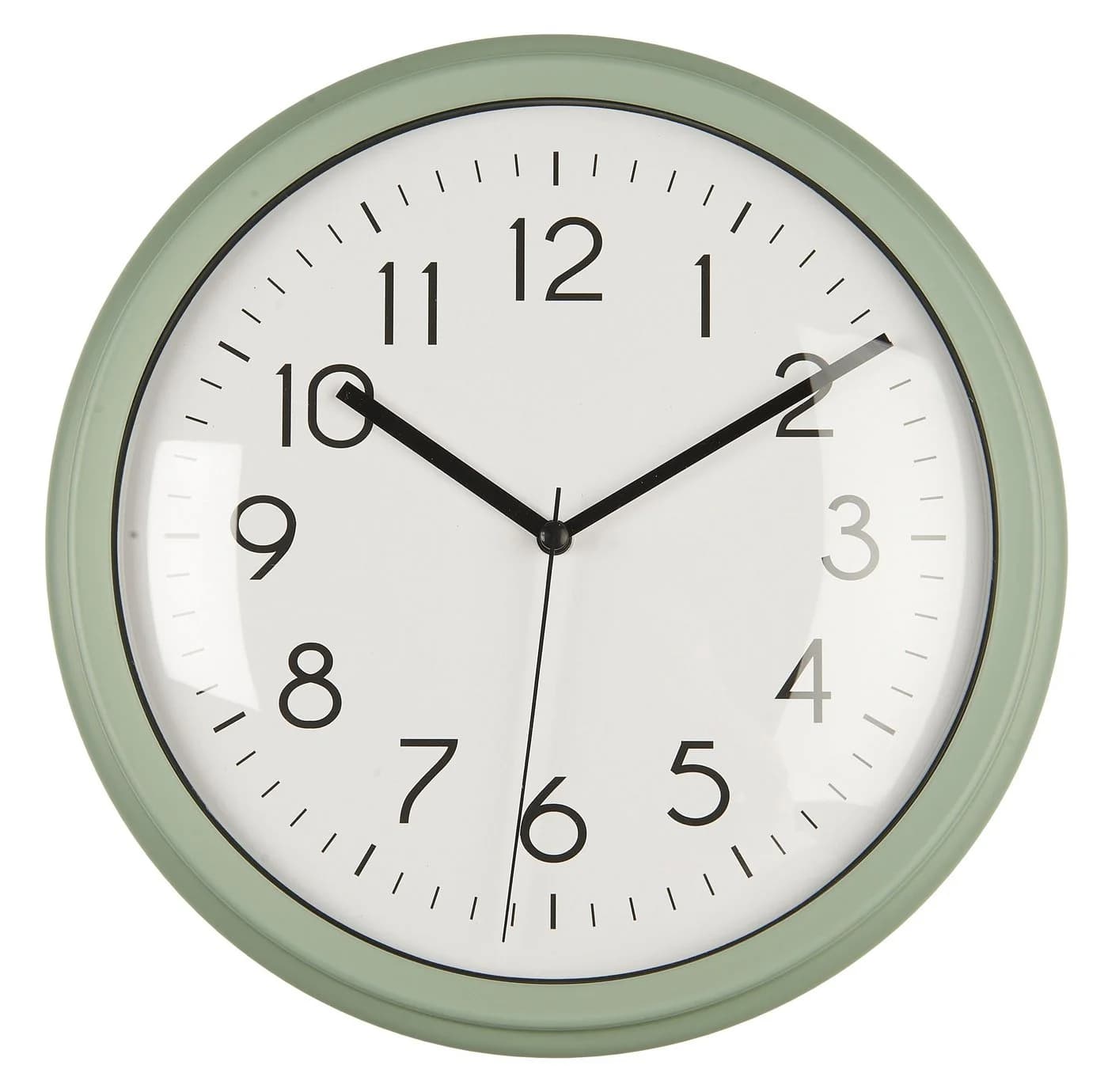 Ib Laursen Wanduhr Grün Kunststoff Rund 26 cm - Bild 2