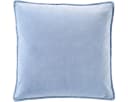 Ib Laursen Kissenbezug Velours Samt 52x52 cm Cornflower Blau Bild 2