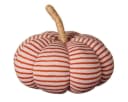 Ib Laursen Deko-Kürbis Beige mit rostfarbenen Streifen Bild 2