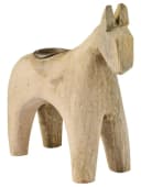 Ib Laursen Kerzenhalter Pferd Holz Natur Bild 4