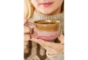 Ib Laursen Tasse mit Henkel Trosa Hellbraun-Zartrosa Struktur Bild 3