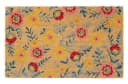 Ib Laursen Fußmatte Blumen 45x75cm Kokos PVC Bild 2