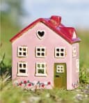 Ib Laursen Teelichthaus Ebeltoft Rosa Keramik Bild 1