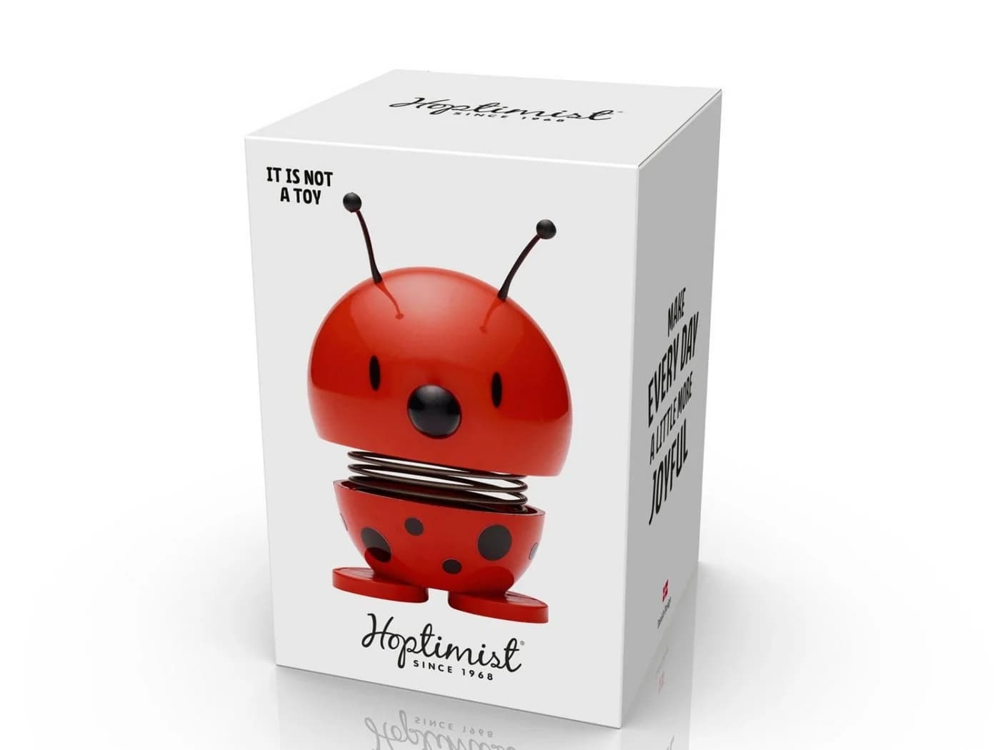 HOPTIMIST Dekofigur Ladybird Red Marienkäfer