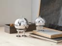 HOPTIMIST Dekofigur Bumble M chrome Grau Bild 1