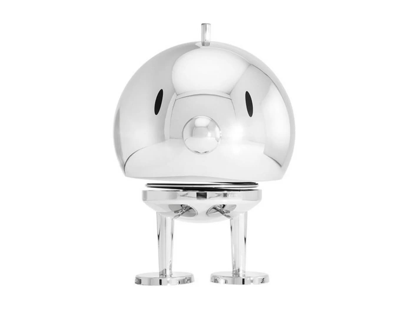 HOPTIMIST Dekofigur Bumble M chrome Grau - Bild 2