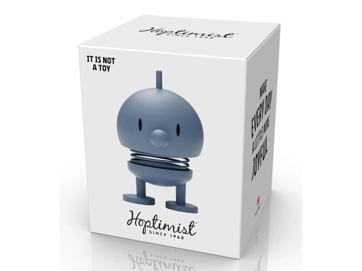 Hoptimist Soft Bumble S Sky - Dänisches Design Figur Blau