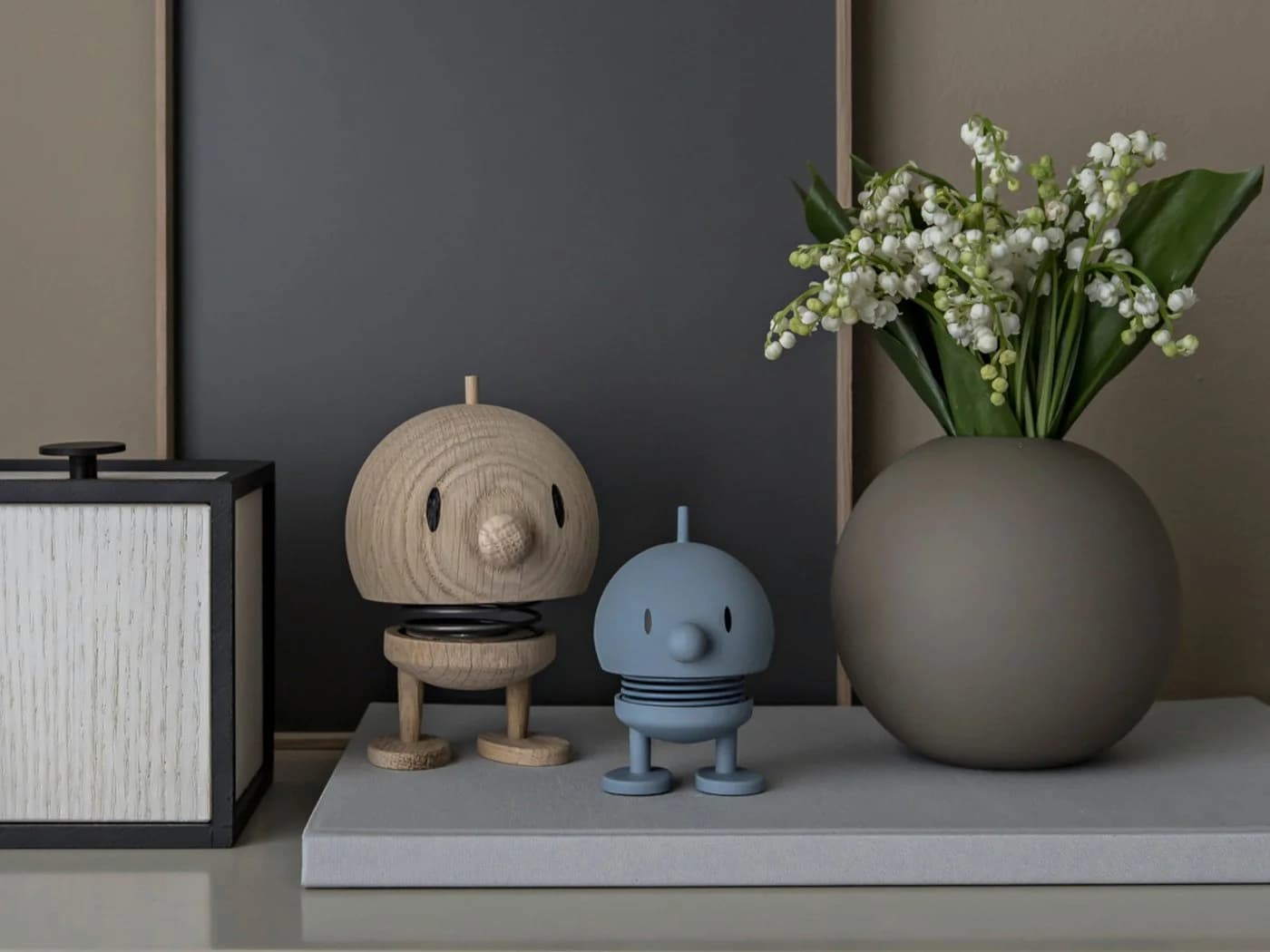 Hoptimist Soft Bumble S Sky - Dänisches Design Figur Blau - Bild 5